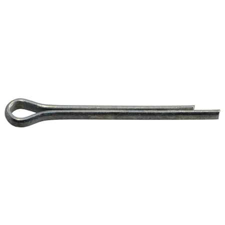 Midwest Fastener Extended Prong Cotter Pin, 5/64 in Dia, 3/4 in L, Steel, 75 PK 930203